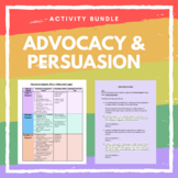 Advocacy and Persuasion Activity Bundle