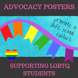 Advocate for LGBTQ Students Posters: Promote Safe Schools #weholdthesetruths