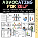 Advocating for Self Social Skills Unit (sped/autism/middle