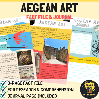 Preview of Aegean Art: Art History Survey Fact File