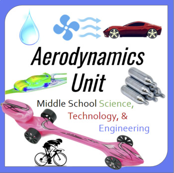 Preview of Aerodynamics Unit for Middle School Tech & Engineering