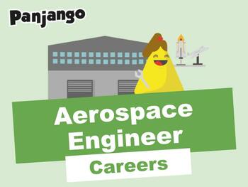 Preview of Aerospace Engineer - Career Exploration PowerPoint and Worksheet