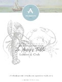 Aesop's Fable Lobster & Crab {Art and Literature Companion
