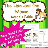 Aesop's Fable The Lion and the Mouse Reading Comprehension