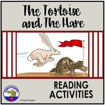 Preview of Aesop's Fable The Tortoise and the Hare Reading Comprehension Activities