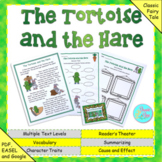 Aesop's Fable: "The Tortoise and the Hare" Reading Compreh