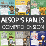 Aesop's Fables Moral of the Story Reading Comprehension Pa