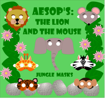 Preview of Aesop's Fables Reader's Theater Masks Bundle