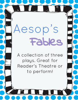 Preview of Aesop's Fables Readers Theatre- includes three plays!