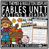 Aesop's Fables Reading Comprehension Writing Organizers Fa