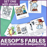 Aesop's Fables Story Grammar and Sequencing Activities 