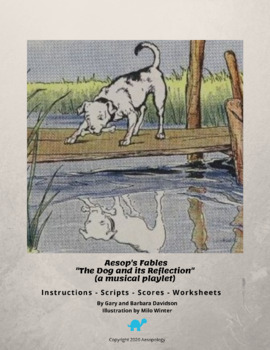 The Dog And His Reflection - Aesop's Fables - EggEggB