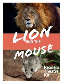 Preview of Aesops Fable: The Lion & The Mouse Readers Theatre Script & Resources