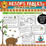 Aesop's Fables | Mini Unit-Reading-Writing| [Anchor Chart 