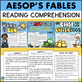 Aesops Fables with Comprehension Questions Reading Activit