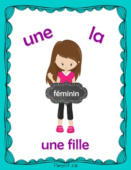 Preview of Affiche - féminin