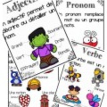 Affiches groupes de mots by Frantastique Mme Cynthia | TPT