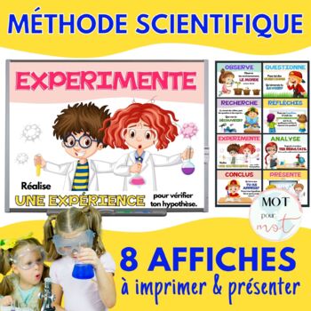 Preview of Affiches méthode / démarche scientifique | Posters Scientific Method (Science)