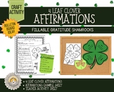 Affirmation 4 Leaf Clover Daily Prompt | St. Patrick's Day