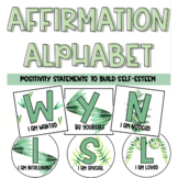 Affirmation Alphabet | Positivity Statements for Students