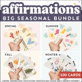 Affirmation Cards Bundle, Positive Affirmations for Spring
