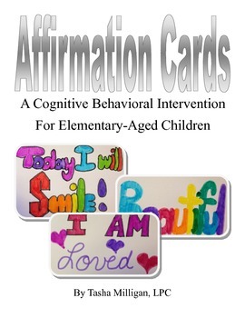 Preview of Affirmation Cards, a CBT Intervention for Elementary-Aged Children