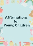 Affirmation Cards for Young Children. Mindfulness gift for