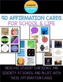 Affirmation Cards with Classroom Uses - Growth Mindset