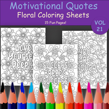 Preview of Affirmation Coloring Page | Inspiring quotes for Gratitude,Thankfulness,Kindness