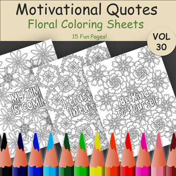 Preview of Affirmation Coloring Pages | Inspiring Coloring Sheets for Personal Growth