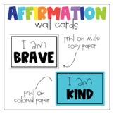 Affirmation Mirror/Wall Cards