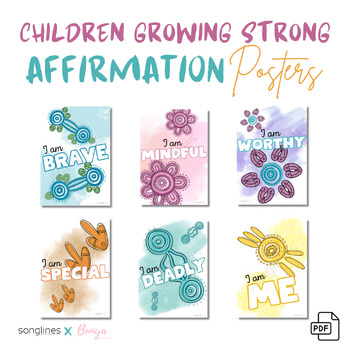 Preview of Affirmation Posters | Children Growing Strong