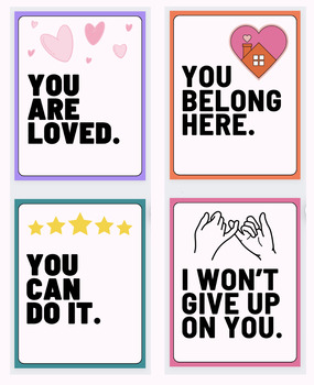 Preview of Affirmation Posters, Fun Classroom Set