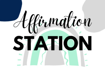 Preview of Affirmation Station