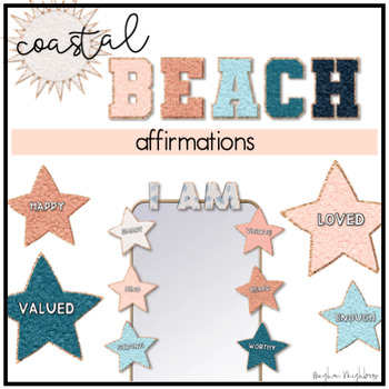 Preview of Affirmation Station >> Coastal Beach Collection