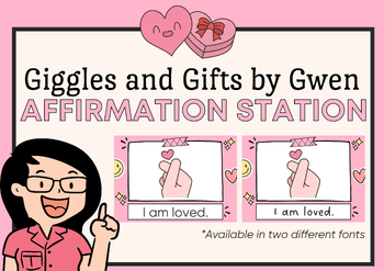 Preview of Affirmation Station +++ Giggles and Gifts by Gwen