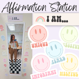Affirmation Station | Positive Affirmation Mirror | Retro 