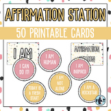 Affirmation Station | Positive Affirmation for Classroom |