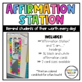 Affirmation Station // Positive Affirmations for Students