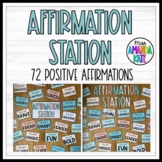 Affirmation Station | Positive Classroom Display 'You are.