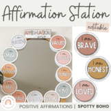 Affirmation Station SPOTTY BOHO | Positive Affirmations Mi