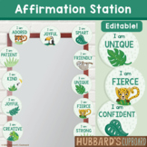 Affirmation Station - Tropical Jungle Class Decor - Positi