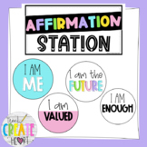 Affirmation Station | Wall or Mirror