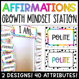 Affirmation Station for Growth Mindset Mirror