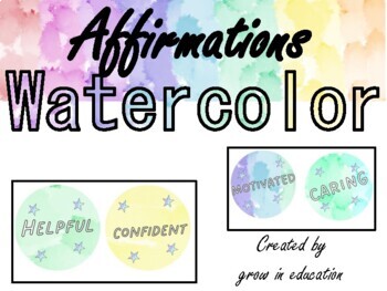 Preview of Affirmation Station