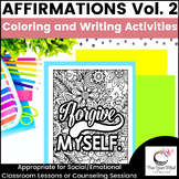 Affirmations Volume 2 - Coloring and Writing Activities