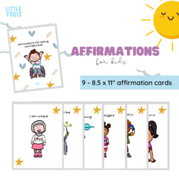 Preview of FREEBIE! Affirmation Posters for the classroom