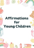 Affirmation Cards for Young Children. Mindfulness gift for