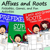 Affixes and Roots - Foldables, Games, and Fun Activities Bundle