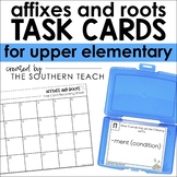 Affixes and Roots Task Cards Vocabulary Activity - Print a